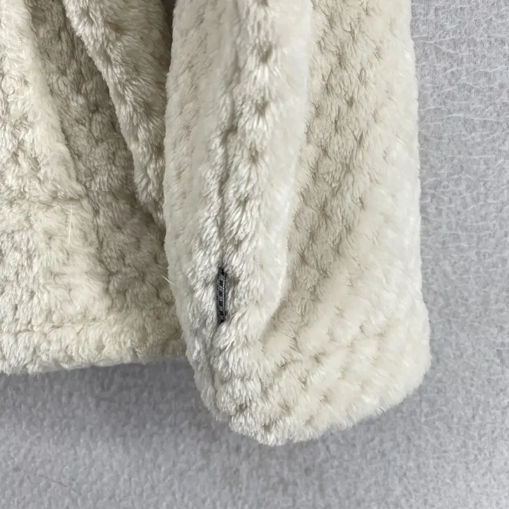 COLUMBIA Jacket Womens L 14 16 Bugaboo Fleece Interchange Full Zip Off White - Picture 8 of 12